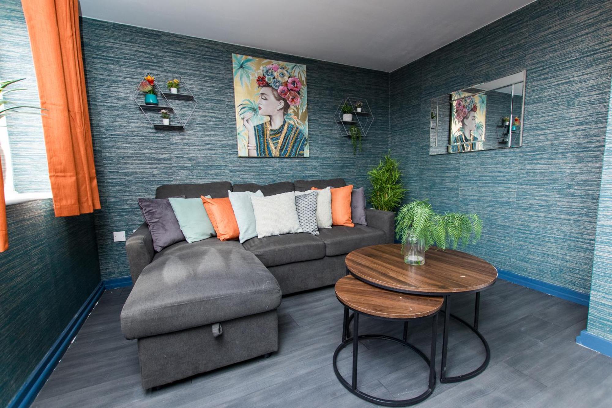 Free Parking 3 Bedroom House In 노팅엄 외부 사진