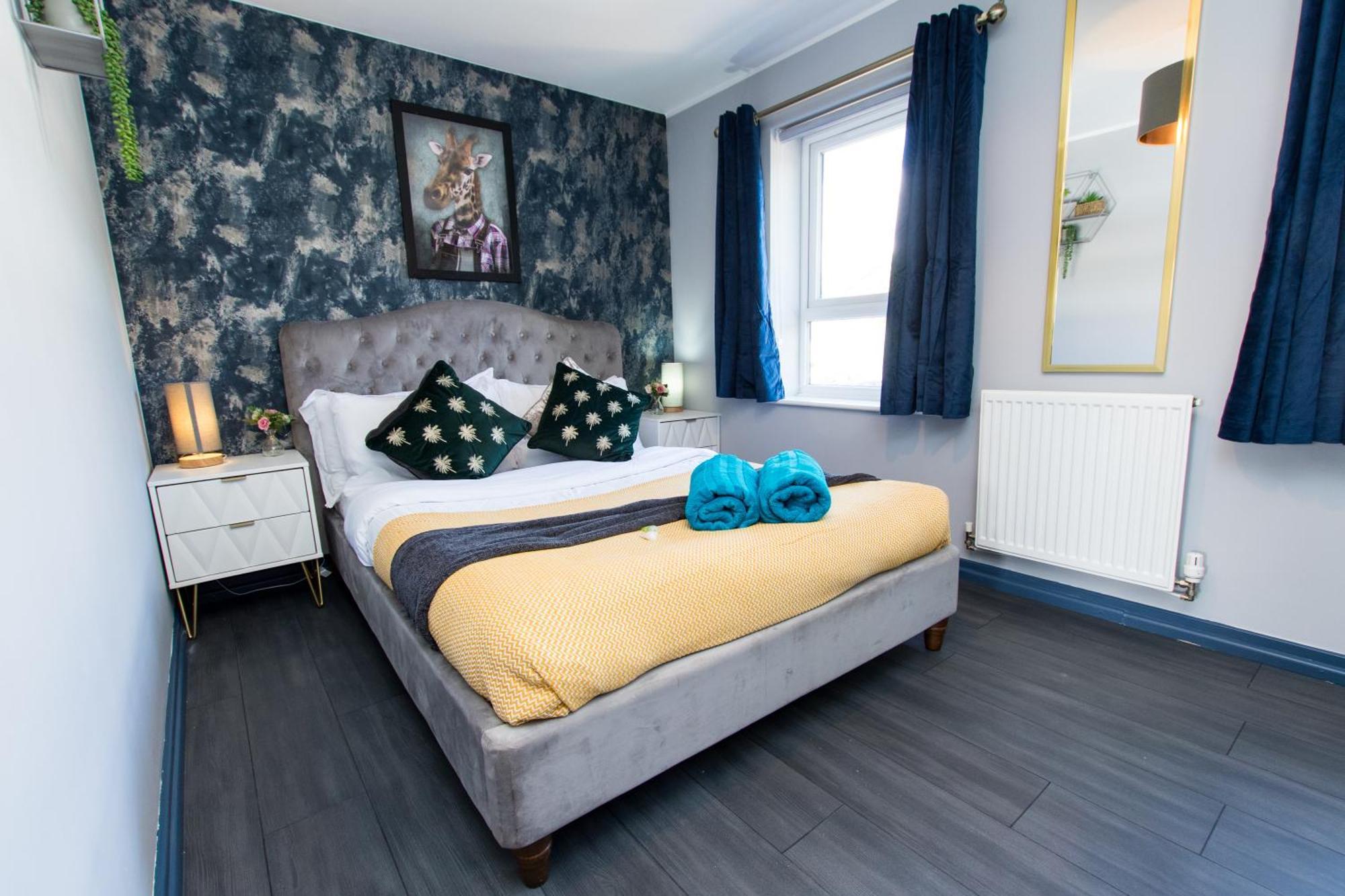 Free Parking 3 Bedroom House In 노팅엄 외부 사진
