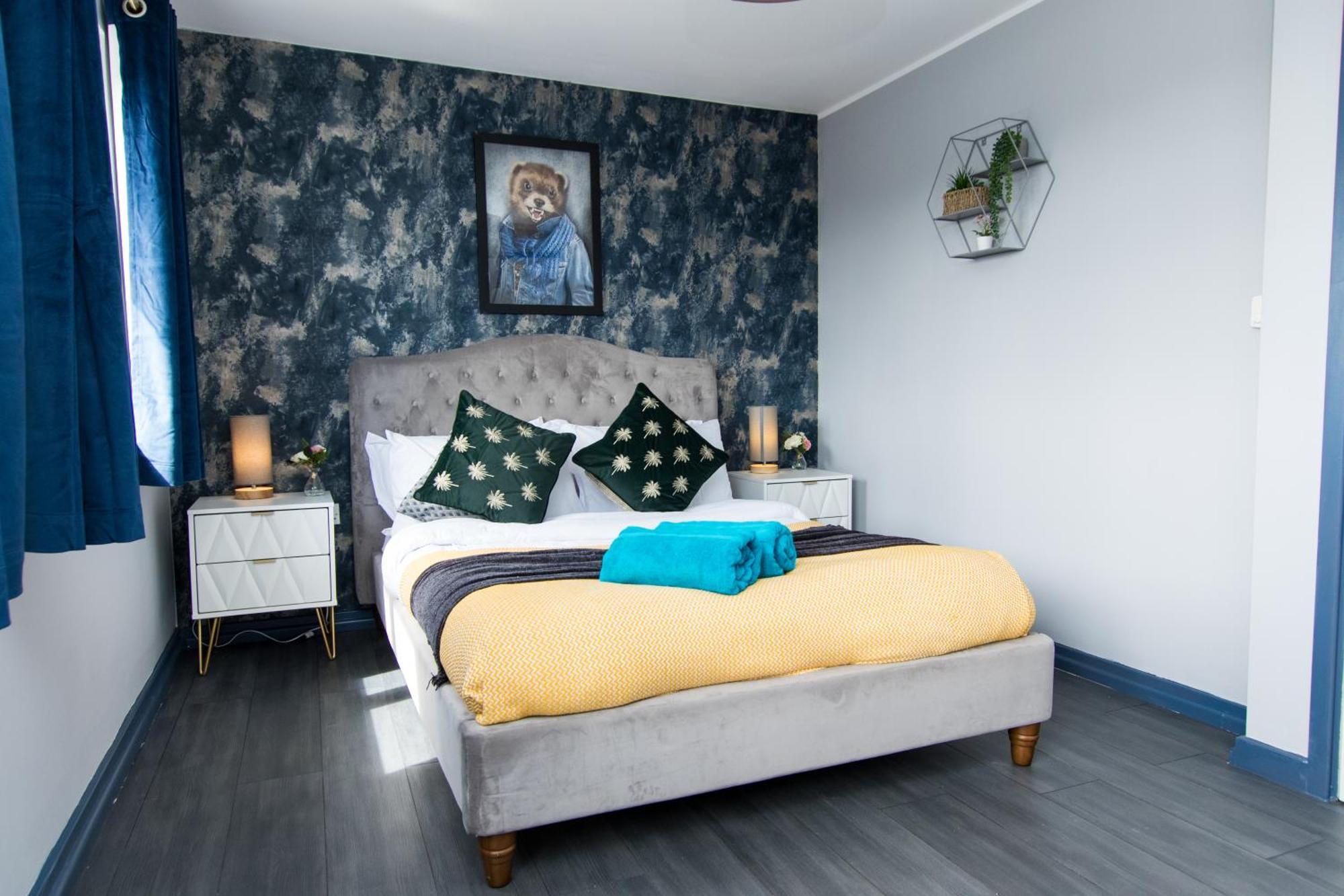 Free Parking 3 Bedroom House In 노팅엄 외부 사진